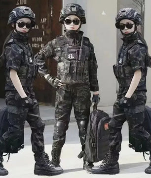 Kinder Special Forces Camouflage Trainingspak - Zwarte Adelaar
