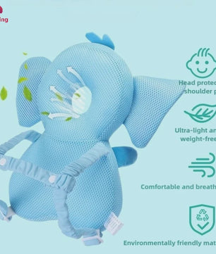 Baby Hoofdbeschermer Rugzak Kussen - Anti-val Bescherming voor Kruipende en Lopende Baby's