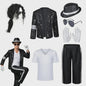 Michael Jackson Kostuum Set - Popster Cosplay Outfit voor Kinderen & Volwassenen