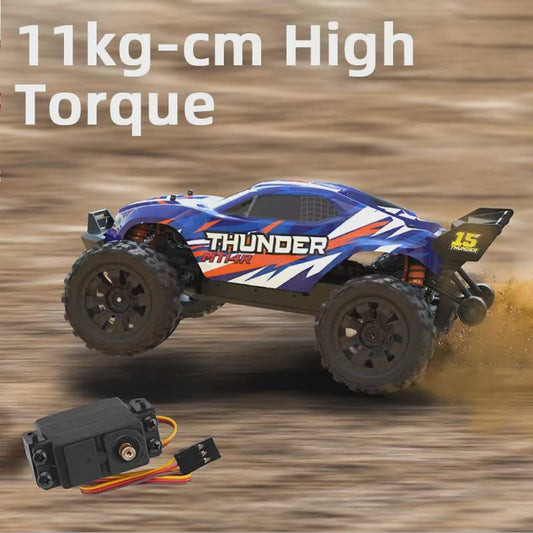 Teeggi 1/14 4WD RC Off-road Auto 100KM/H Borstelloze Motor 3S Snelheid Truck Drift Race Auto Speelgoed