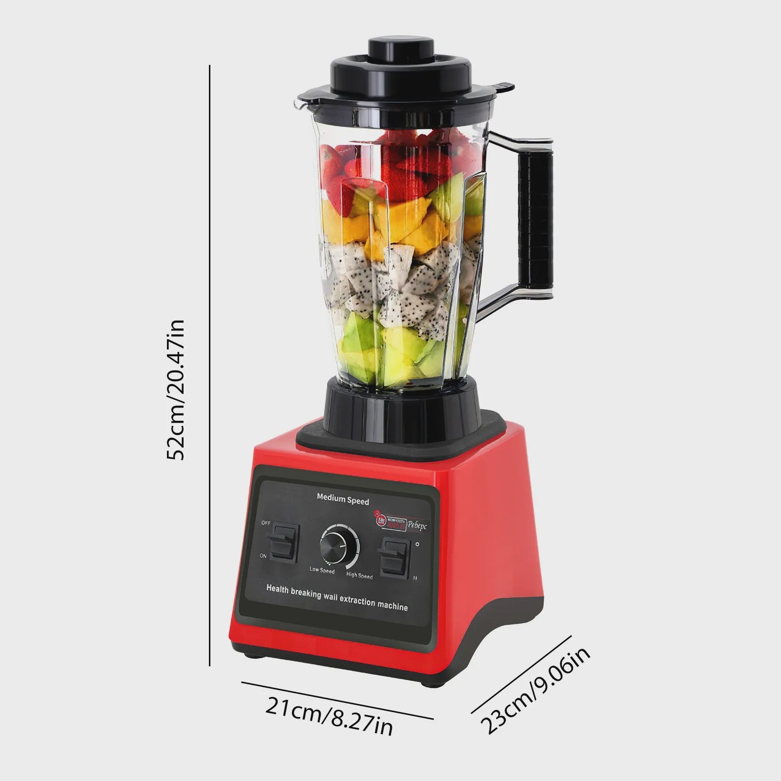 3-in-1 Keukenmachine: Krachtige Blender, Vleesmolen & Sapcentrifuge