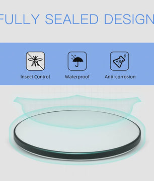 Waterdichte LED Plafondlamp Rond - 18W/30W/40W - IP44 - Keuken, Badkamer, Woonkamer