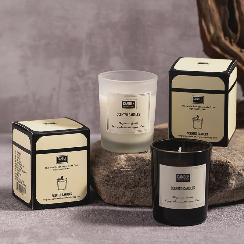 Geurkaars met Plantenextract - Aromatherapie & Luchtzuivering voor Huis en Slaapkamer