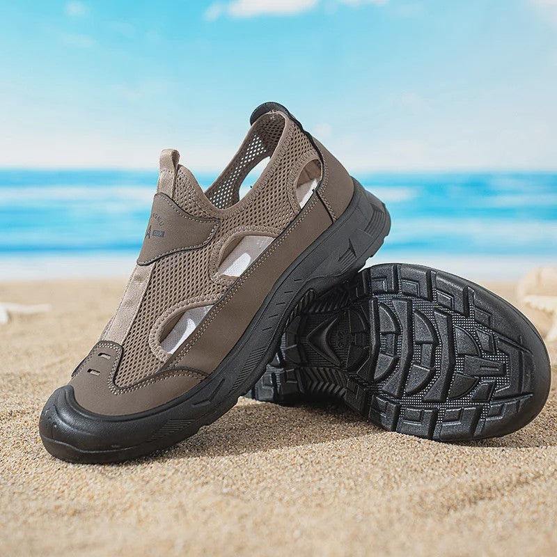 Herensandalen Zomer 2025: Ademende, Lichte & Anti-slip Strandschoenen