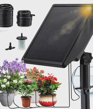 Automatisch Zonnepaneel Druppelsysteem voor Tuin & Potplanten