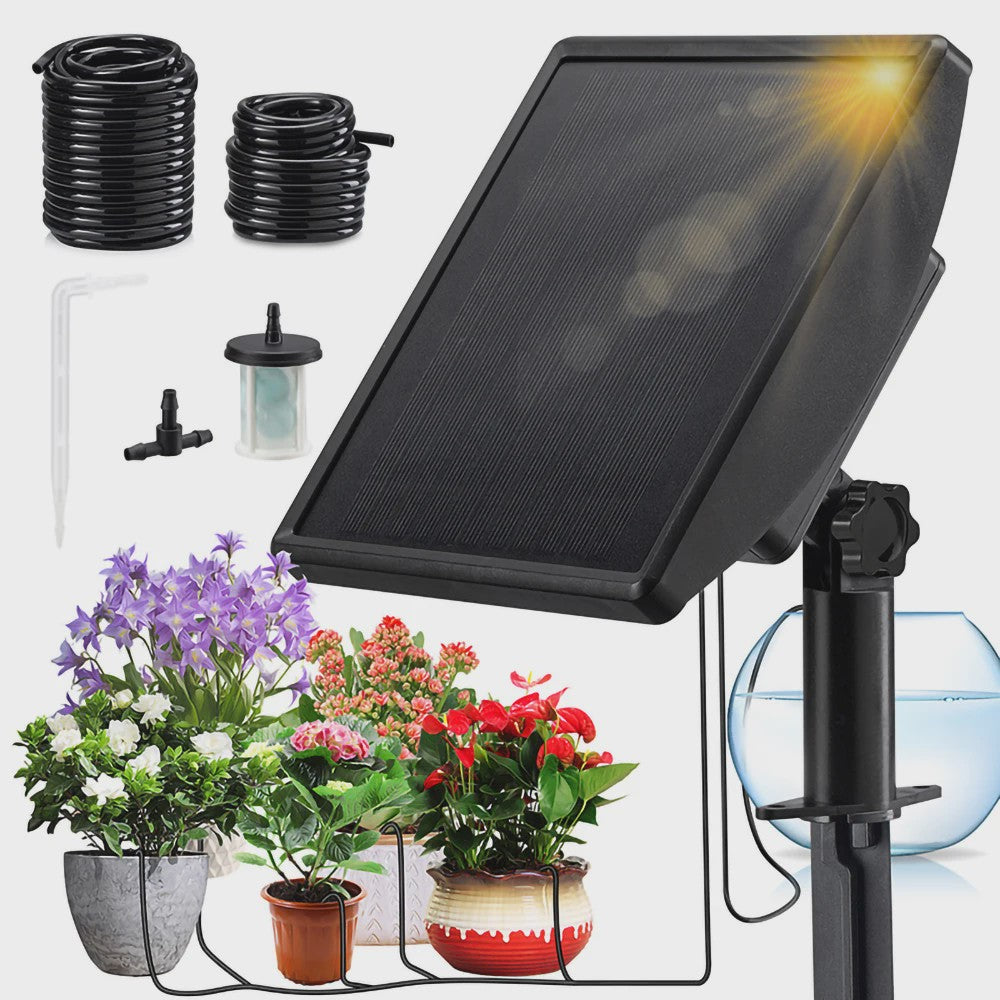 Automatisch Zonnepaneel Druppelsysteem voor Tuin & Potplanten