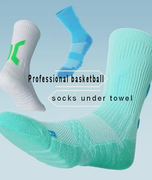 Professionele Sportsokken: Vochtafvoerend, Ademend & Compressie voor Basketbal, Hardlopen & Sport