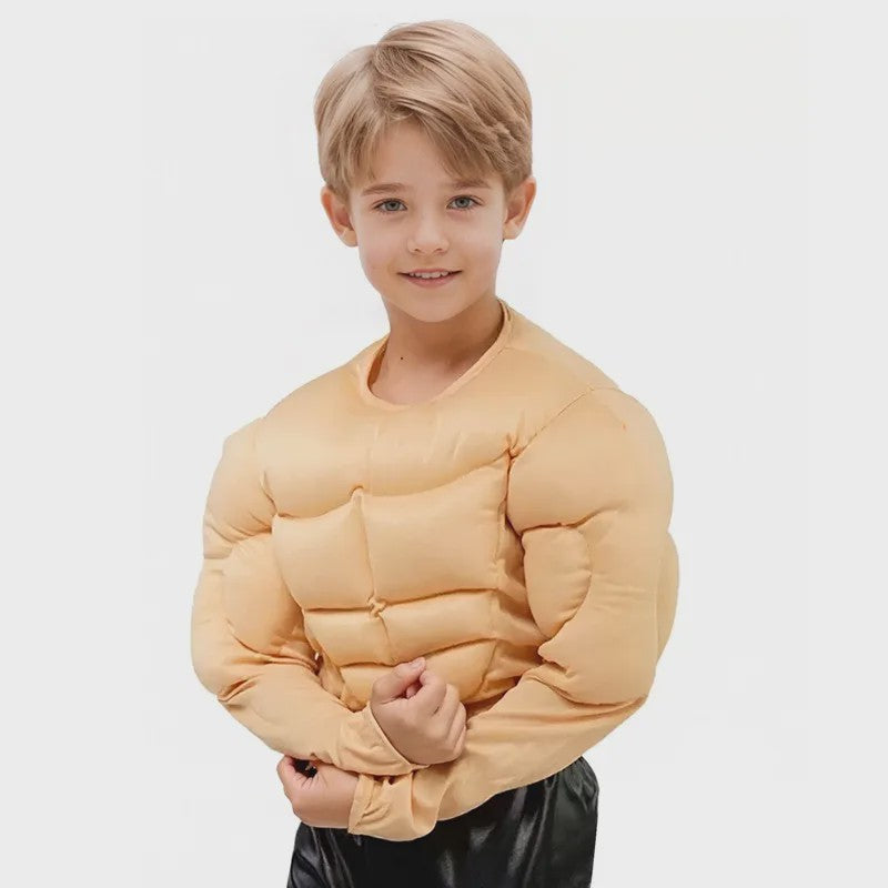 Grappig Spierbundel Kostuum voor Kinderen - Feest & Carnavals Outfit