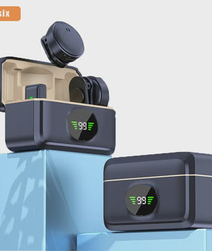 Draadloze Lavalier Microfoon met Noise Cancelling voor Telefoon, iPhone, Laptop - Ideaal voor Video-opnames en Vergaderingen