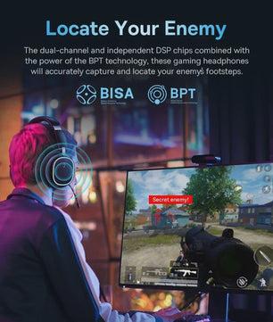 Baseus GH02 Gaming Headset: Draadloos, Bluetooth 5.3, 2.4G, RGB, 40mm Drivers, 40u Batterij
