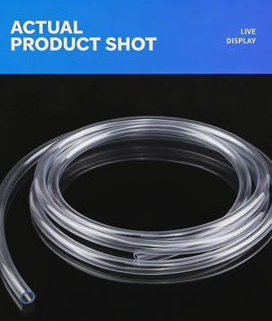 Transparante PVC Slang - Waterpomp Buizen - Diverse Diameters & Lengtes tot 100M