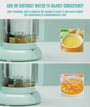 Multifunctionele Babyvoeding Maker: Stomen, Mixen, Opwarmen & Koken
