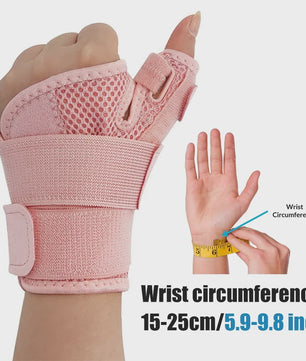 Flexibele Pols- en Duimbrace met Spalk - Ademend, voor Artritis, Tendinitis, Linker- of Rechterhand