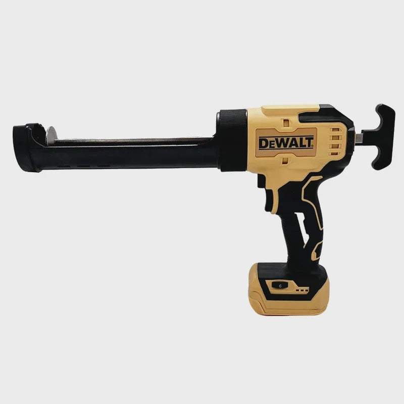 DeWALT Elektrisch Kitpistool met LED Verlichting - Draadloos 18V voor Glas, Ramen en Deuren