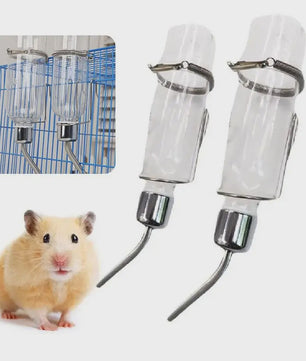 Automatische Drinkfles voor Kooi | 180ml & 350ml | Konijn, Hamster, Cavia, Vogel