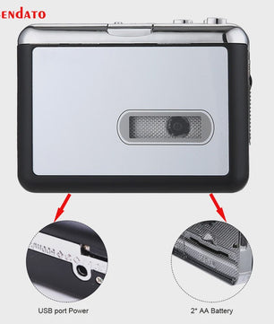 Ezcap 231 Cassette naar MP3 Converter - Digitale Muziek van je Cassettes