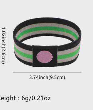 Pride Armband & Polsband - Elastisch & Stijlvol - Diverse Regenboog & LHBTI+ Vlag Designs
