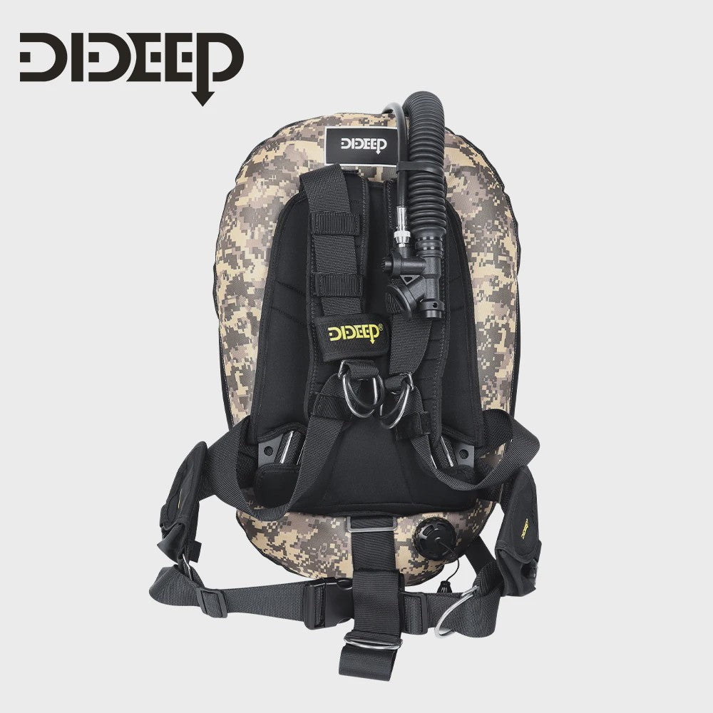 DIDEEP Professionele Duik BCD - Drijvingscontroleapparaat met Donut Design en Hoge-sterkte Nylon
