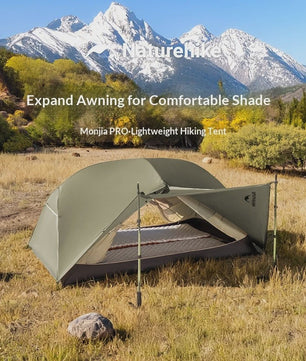 Naturehike Mongar PRO 2-Persoons Tent - Ultralicht & Waterdicht voor Trekking en Backpacking
