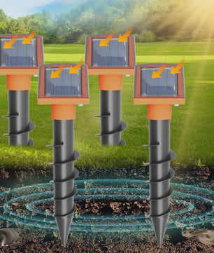 Solar Mollenverjager & Slangenverjager - Geluidsgolf & IP66 Waterdicht