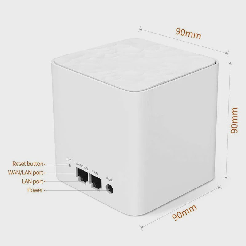 Tenda Nova MW3 Mesh WiFi Systeem - Uitgebreide Dekking tot 2000 sq.ft