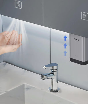 AIKE Automatische Handdroger - Snel & Efficiënt 900W Wandmodel