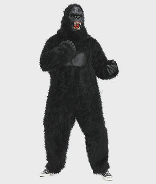 Unisex Gorilla Jumpsuit - King of the Jungle Halloween Kostuum