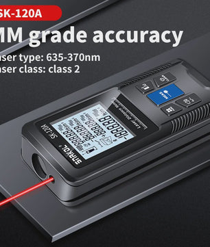 Digitale Laser Afstandsmeter 40m-120m - Precisie Meetlint met Diverse Functies