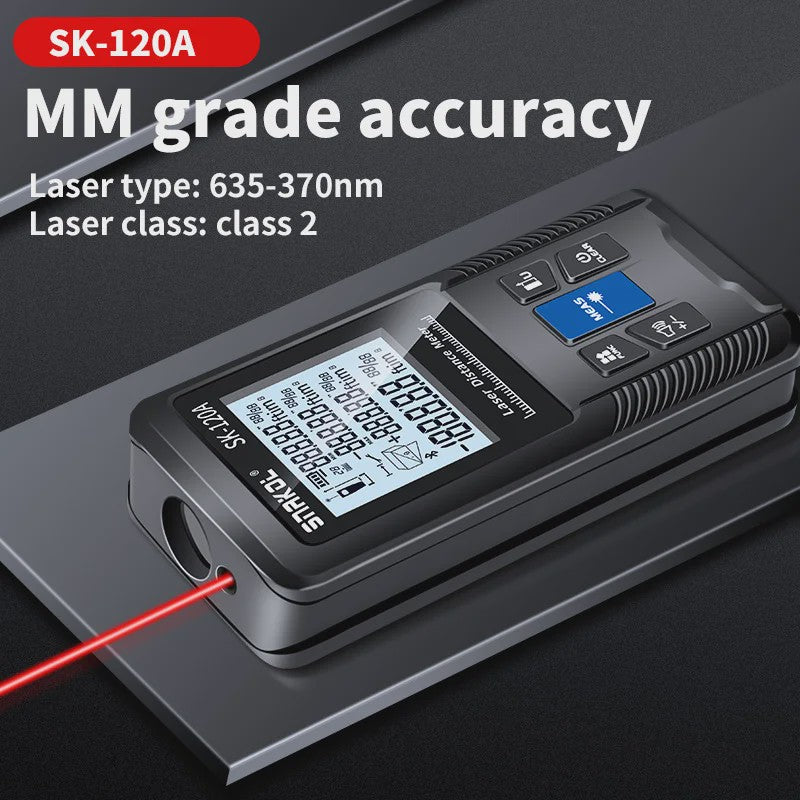Digitale Laser Afstandsmeter 40m-120m - Precisie Meetlint met Diverse Functies