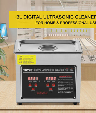 Professionele Ultrasone Reiniger - Krachtig & Efficiënt voor Diverse Toepassingen
