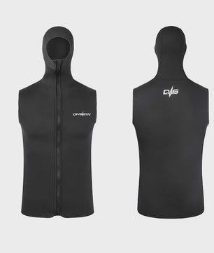 3mm Neopreen Duikvest met Capuchon - Mouwloos, Warm en Sneldrogend voor Duiken, Surfen & Snorkelen