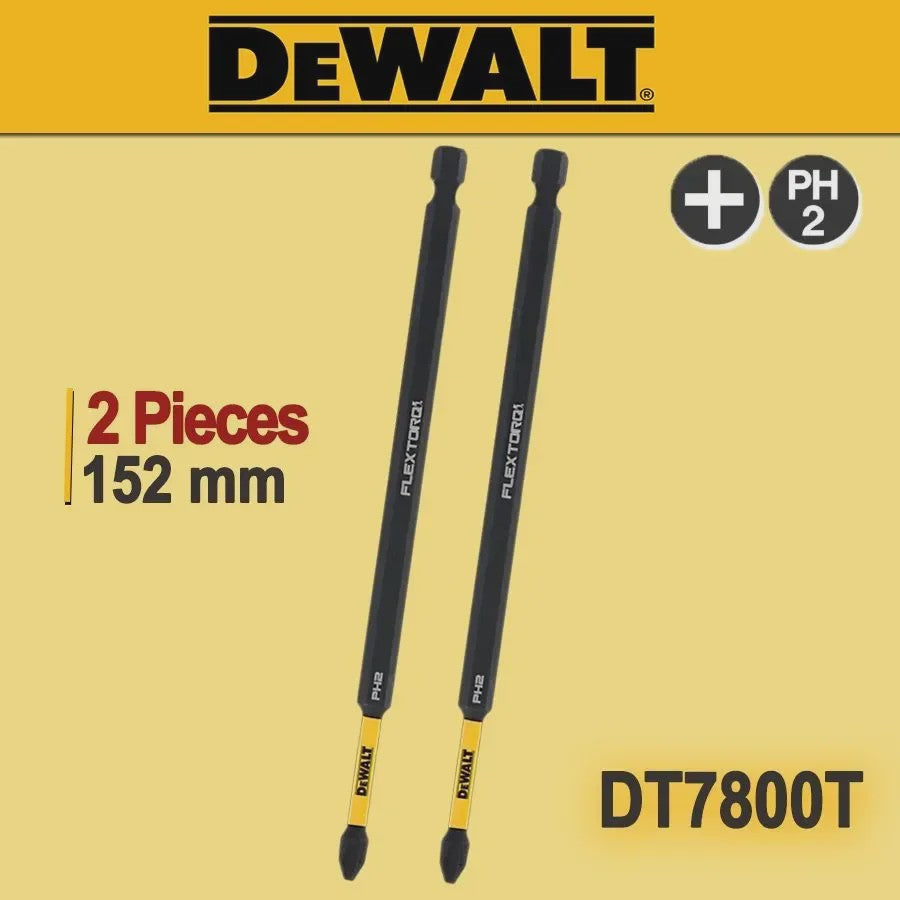 DEWALT PH2 152mm Impact Schroefbit - Hoge Hardheid & Versterkt