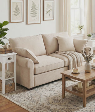 Set van 2 Nachtkastjes met Lade en Plank - Wit, 30x30x75 cm