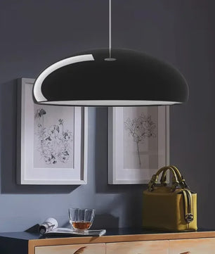 Moderne Oranje Hanglamp - Stijlvolle Plafondlamp voor Woonkamer, Eetkamer & Slaapkamer