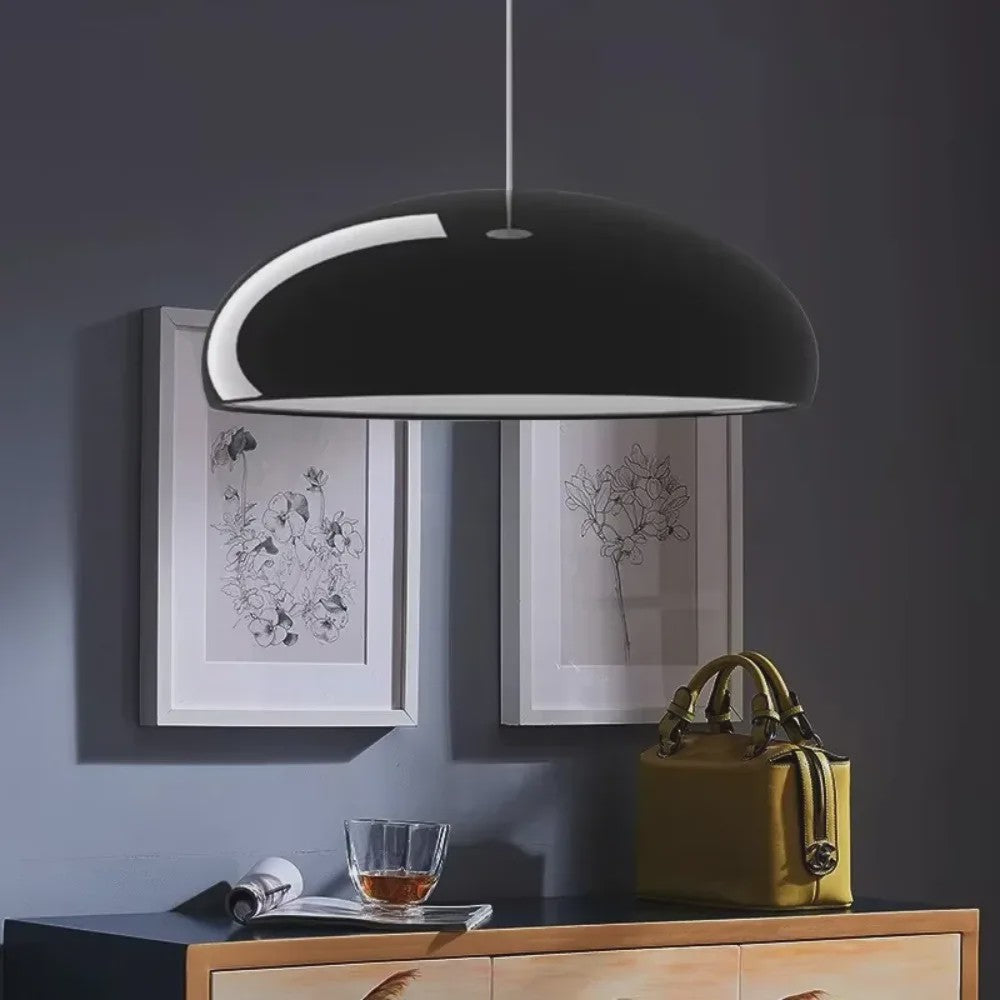 Moderne Oranje Hanglamp - Stijlvolle Plafondlamp voor Woonkamer, Eetkamer & Slaapkamer