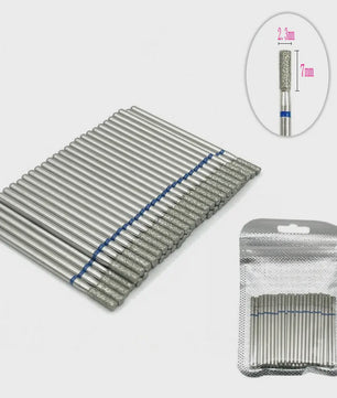 50 Stuks Diamant Freesjes Set - 2.35mm Schacht voor Nagel- en Tandheelkundig Gebruik