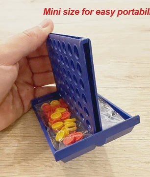 Connect 4 Bordspel - Klassiek Familiespel voor Kinderen en Volwassenen