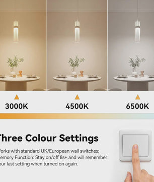 Moderne Hanglamp 3-lichts Cilinder LED - Verstelbaar Licht & Kleurtemperatuur