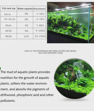 Aquarium Bodemgrond - Voedzame Zwarte Modder voor Waterplanten en Vissen
