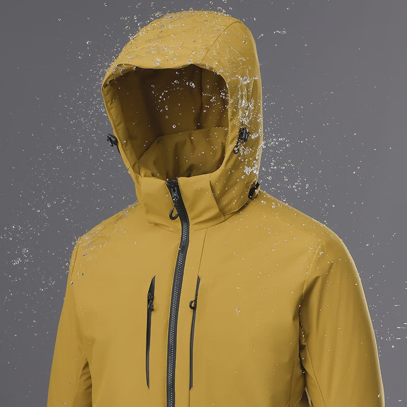 Unisex Waterdichte Fleece Winterjas - Winddicht, Thermisch & Ademend