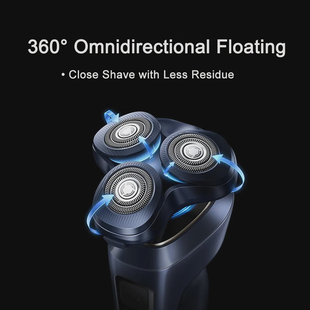 MIJIA Elektrisch Scheerapparaat Pro: 360° Drijvende Kop, Smart Display, IPX8 Waterdicht, USB-C