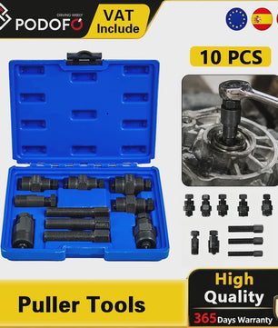 10-delige Vliegwieltrekker Set voor Motor, Quad & Crossmotor - Universeel & Robuust