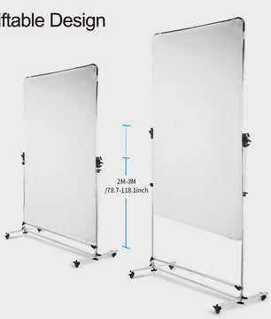 Mobiel Hefbaar Diffusiepaneel met Vlinderframe - 1.5x2m Soft Light Screen voor Fotografie