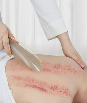 Natuurlijke Buffelhoorn Guasha Massage Tool - Ontspanning & Therapie