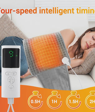 Elektrische Verwarmde Rug- en Buikgordel met 9 Warmtestanden