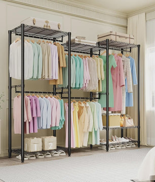 Robuuste Kledingrek & Garderobe Organizer - Verstelbaar en Modulair