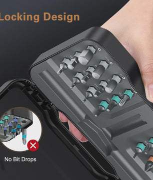 24-in-1 Multifunctionele Ratel Schroevendraaierset met Magnetische S2 Bits - Ideaal voor Doe-het-zelf en Huishoudelijke Reparaties