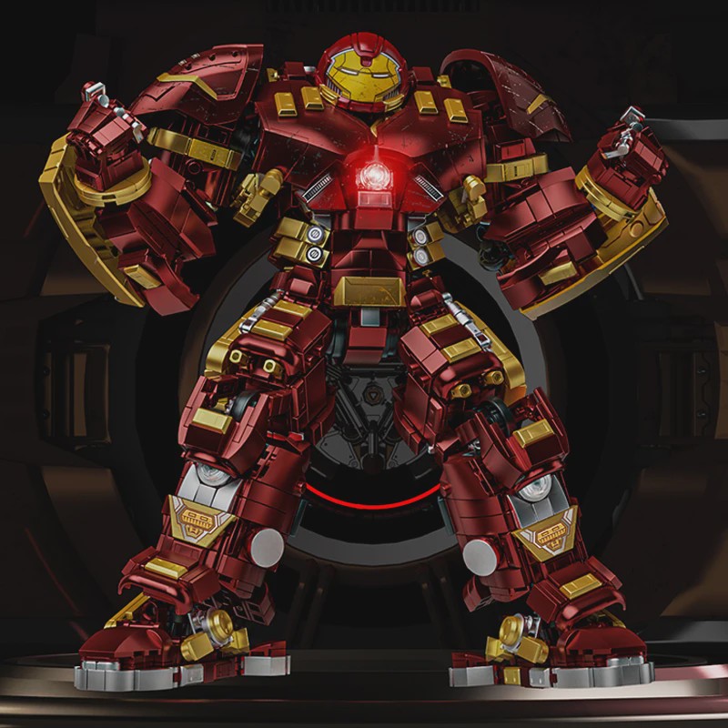 Marvel Iron Man Hulkbuster Mecha Bouwstenen Set - 2600+ Stukjes - Volwassen DIY Speelgoed