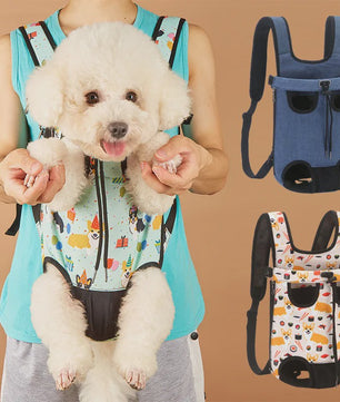 Ademende Outdoor Hondenrugzak - Draagbare Reisrugzak voor Puppy's en Kleine Honden