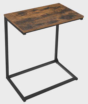 VASAGLE Bijzettafel voor Bank en Bed - Compacte Salontafel met Industrieel Design